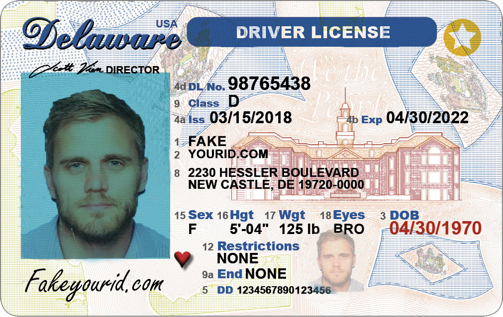Delaware Drivers License