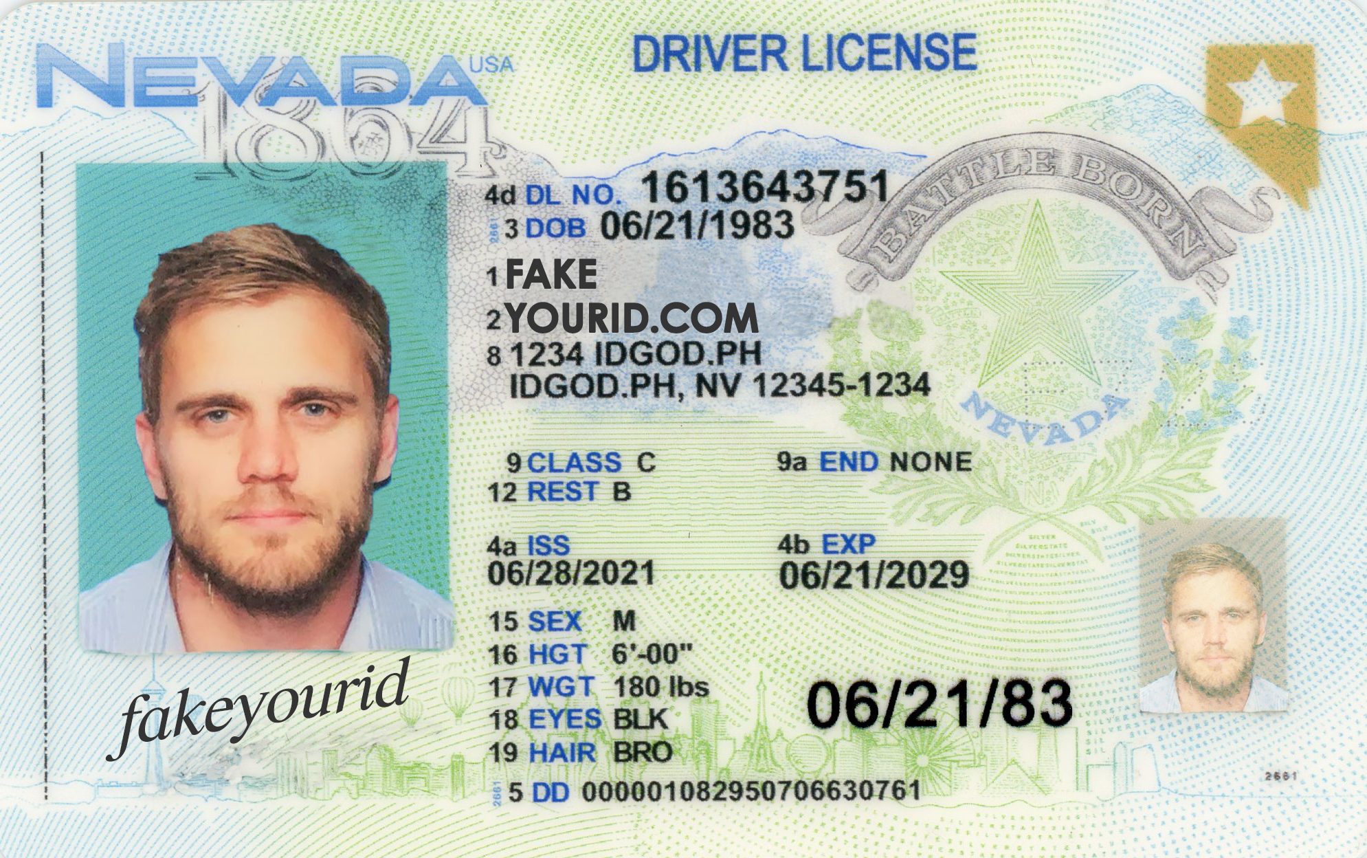 Nevada Fake ID