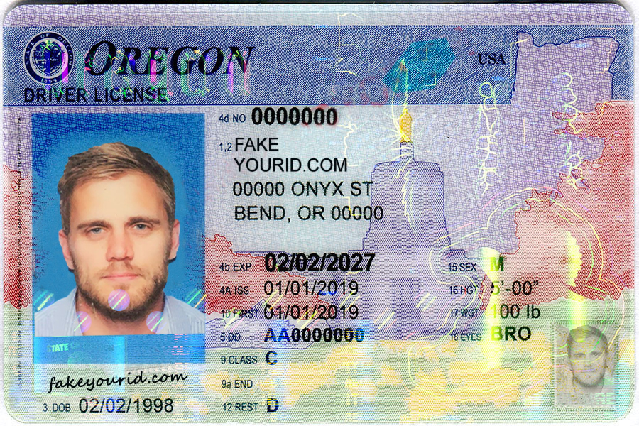 Oregon Fake ID