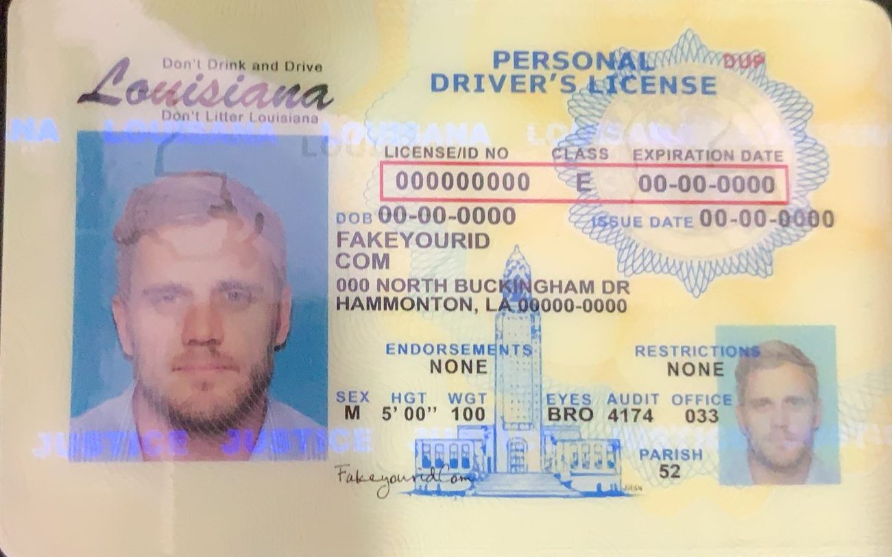 Louisiana Fake ID
