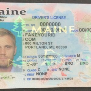Maine Fake ID