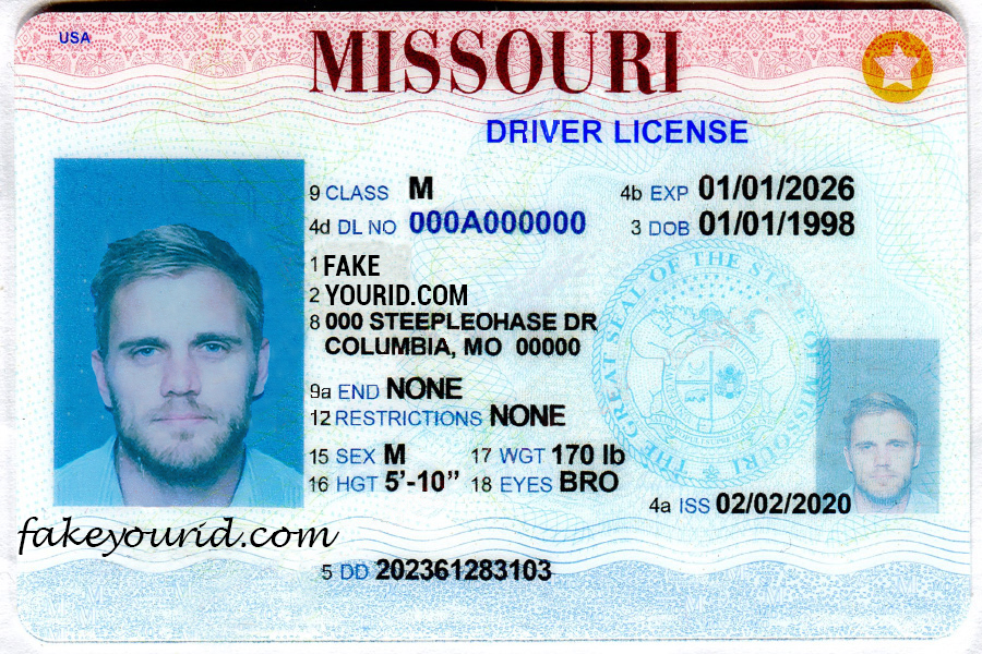 Missouri Fake ID