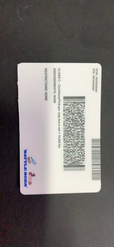 Nevada Fake ID - Image 2