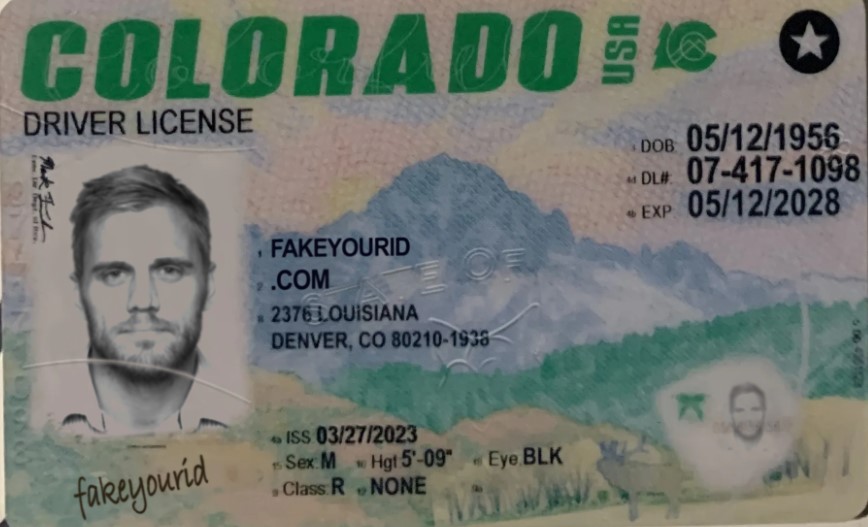 Colorado Driver's License