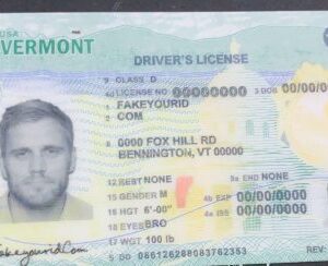 Vermont Fake ID