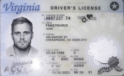 Virginia Fake ID