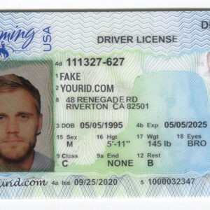 Wyoming Fake ID
