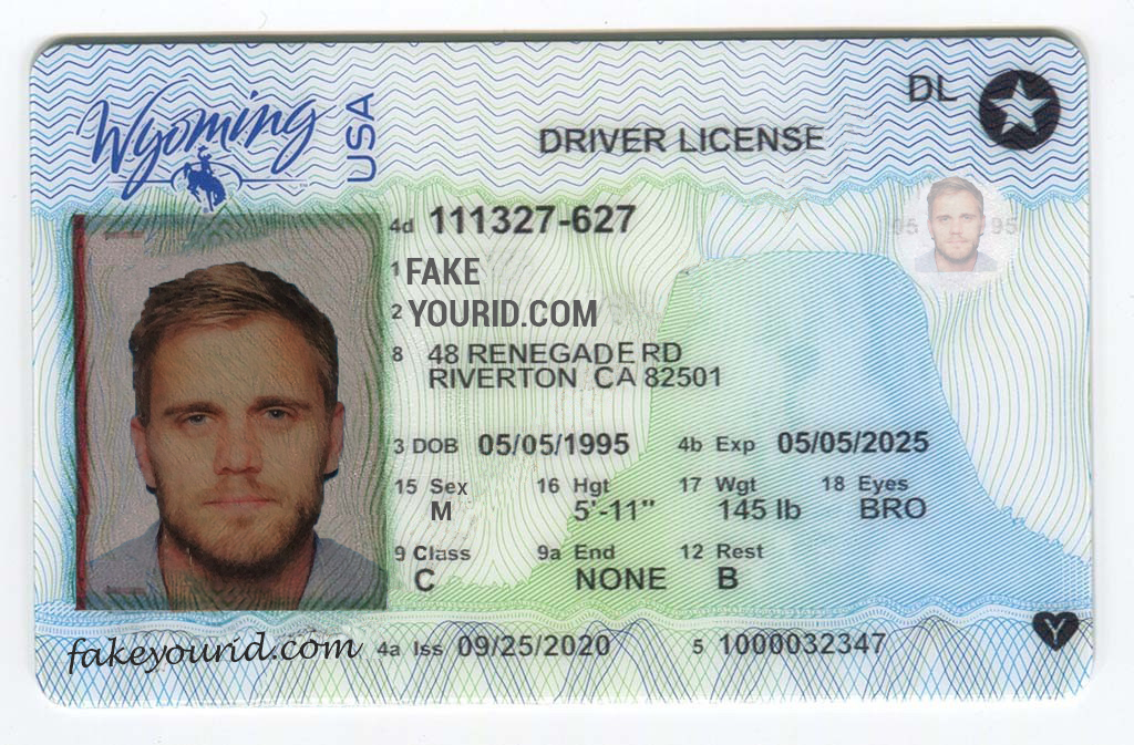 Wyoming Fake ID